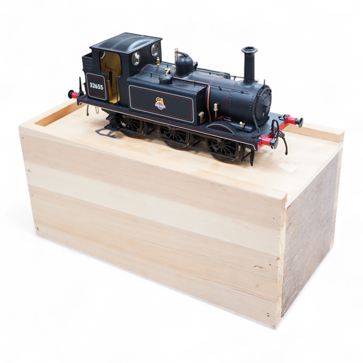 A Dapol 0 gauge model railway BR class A1X Stroudley Terrier, 32655, without its box